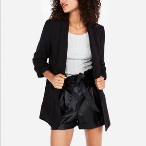 Black Boyfriend Blazer Express XS
